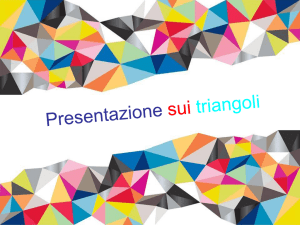 Presentazione sui triangoli