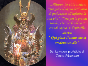 Qui giace il sogno dell`uomo.. Da