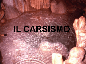 il carsismo - Liceo Scientifico Talete