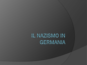 il nazismo in germania