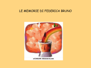 La memoria è la capacità di conservare nel tempo le informazioni