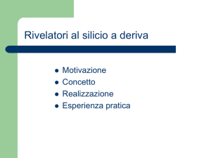 Camere a deriva al silicio