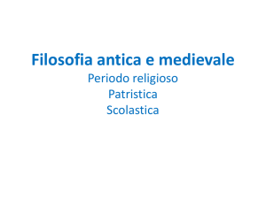 Periodo religioso - Patristica