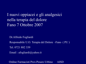 Presentazione di PowerPoint - Ordine dei Farmacisti della provincia