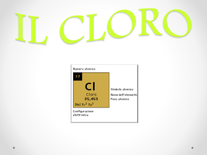 il cloro - unpodichimica