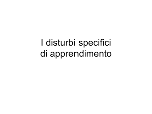 Disturbo specifico di apprendimento - Saluzzo