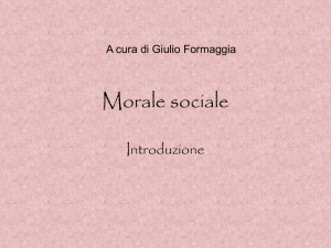 Morale sociale - ufficio irc crema
