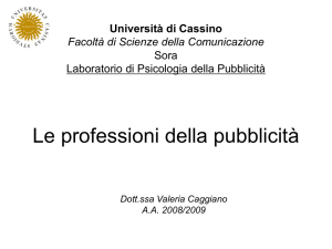 Le professioni della pubblicità