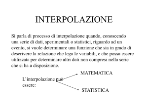 che passi esattamente per i tre punti