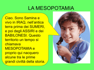La Mesopotamia