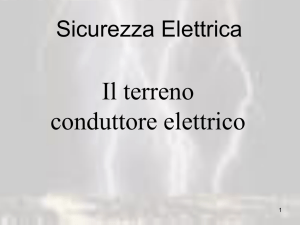 Il terreno conduttore elettrico