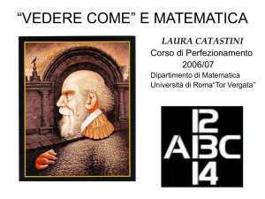 “vedere come” e matematica