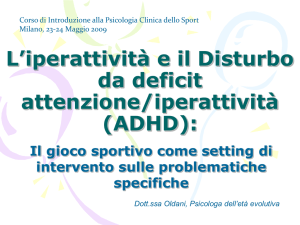 Iperattività e ADHD Ludoteca