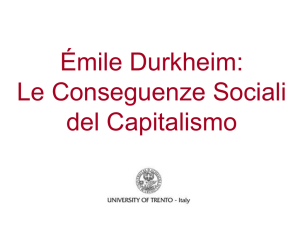 la divisione del lavoro