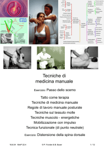 Tecniche di medicina manuale