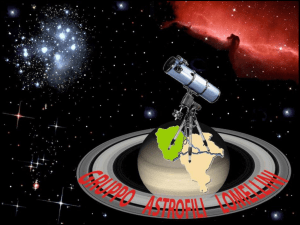 Diapositiva 1 - Gruppo Astrofili Lomellini