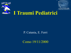 I Traumi Pediatrici