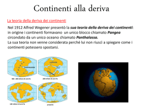 Continenti alla deriva - Di Giacomo