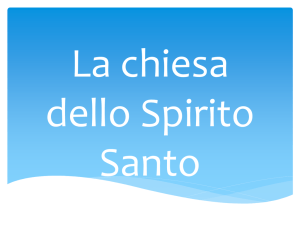 La chiesa dello spirito santo - Istituto Comprensivo di Govone