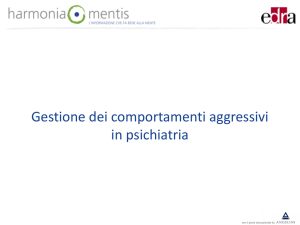 Linee guida comportamenti aggressivi