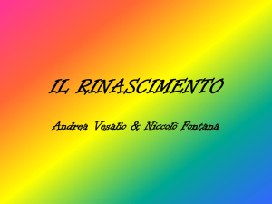 IL RINASCIMENTO