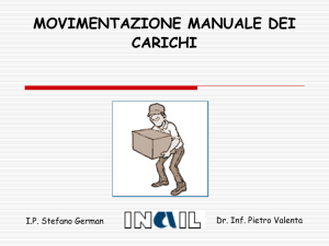 M4 Movimentazione carichi ultimo - Materiale