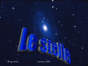 evoluzione delle stelle