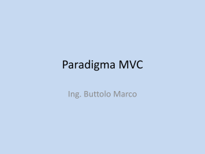 Paradigma MVC - Marco Buttolo