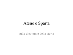 Atene e Sparta - liceo linguistico Lambruschini