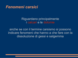 carsismo - Scuole Valsesia