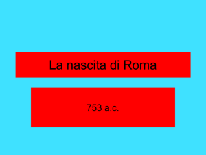 La nascita di Roma