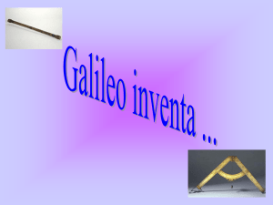 Diapositiva 1 - Performing Galileo