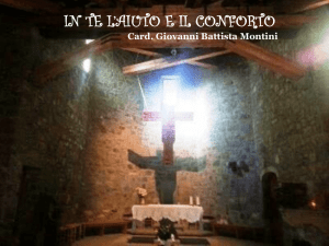 in te l`aiuto e il conforto