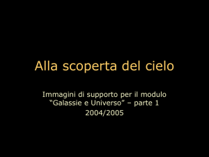 Alla scoperta del cielo
