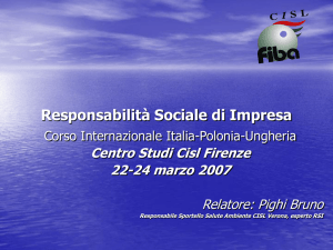 PROGETTO INTERNAZIONALE FIBA 2007, la