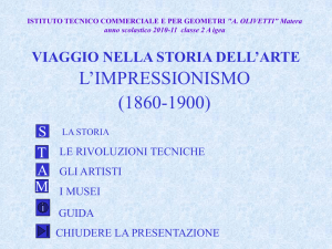 L`IMPRESSIONISMO