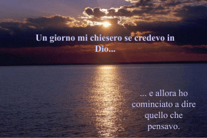 Dio - Testimoni di Geova