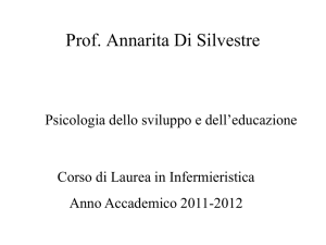 La Psicologia dello sviluppo
