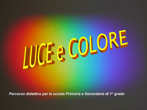 Luce, colore e visione