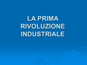 la 1°rivoluzione industriale
