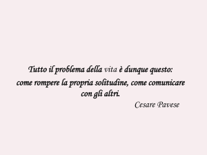 Quando la comunicazione diventa Relazione II^ parte