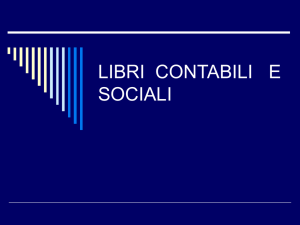 libri contabili e sociali
