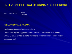 DOLORE MONO O BILATERALE a livello dell`angolo costo