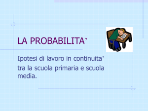 Probabilità in quinta