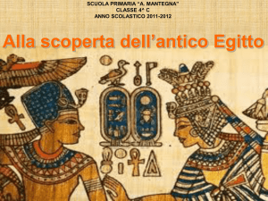 …Antichi Egizi…
