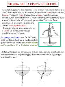 Storia dei Fluidi