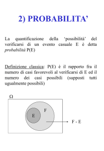 2) probabilita - statistica@unimib