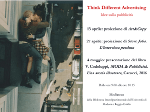 Nessun titolo diapositiva - Biblioteca Universitaria di Reggio Emilia