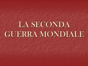 la seconda guerra mondiale