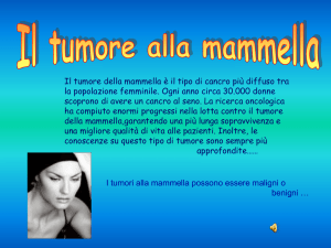 Tumore alla mammella